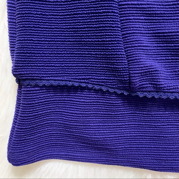 SOLD-Anthropologie Ruffled V Neck Pencil Dress - Picture 8 of 12